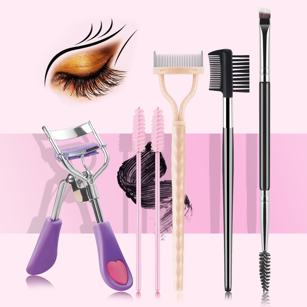 Her 6-Piece Professional Eyelash Makeup Tool Kit