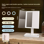 Her LED Illumination Makeup Mirror with Storage Drawer