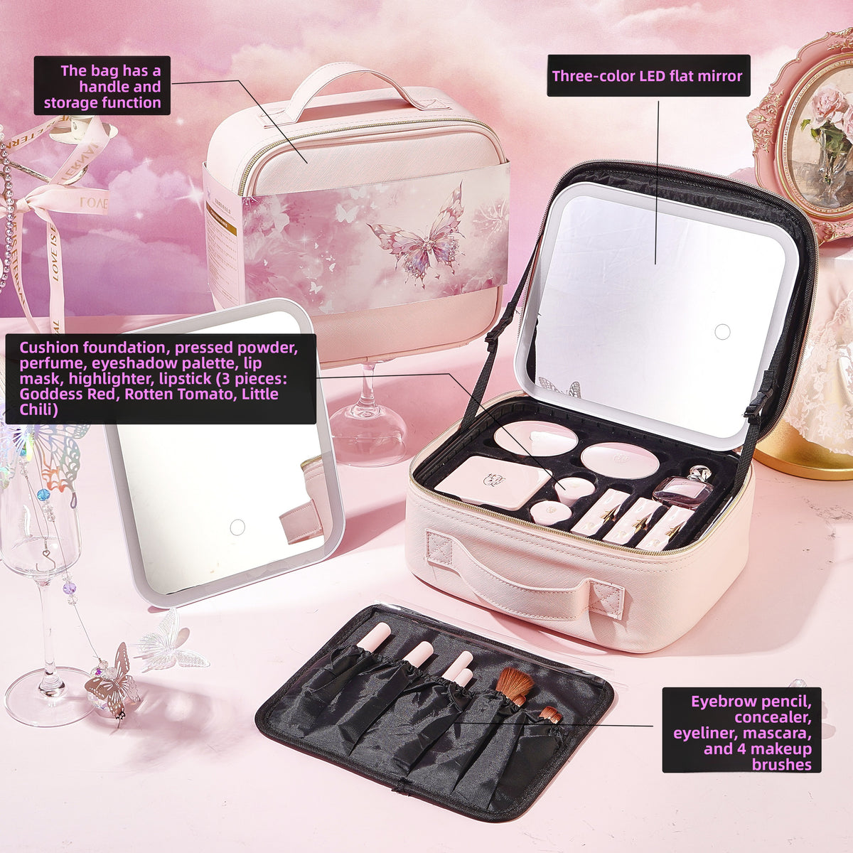 Her Premium Makeup and Skincare Gift Set